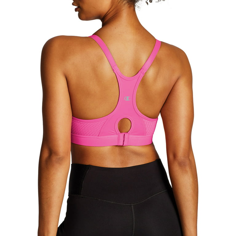 Champion Womens The Show-Off Sports Bra, S, Pinksicle