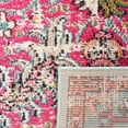 thumbnail image 6 of SAFAVIEH Madison Joandra Vintage Floral Area Rug, Ivory/Orange, 6'7" x 6'7" Square, 6 of 12