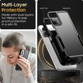 thumbnail image 3 of for Moto G Power 5G 2024 Case, [Shockproof] Military Grade Proof Protection [Dropproof] Rugged Protective Heavy Duty Phone Case Cover for Moto G Power 5G 2024 (Black), 3 of 7