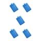 thumbnail image 1 of Tholdsy 10 Uds. De portatarjetas de identificación, carcasa protectora de PU, funda para tarjetas de autobús, Vertical/azul cielo Type2 NO2, 1 of 6
