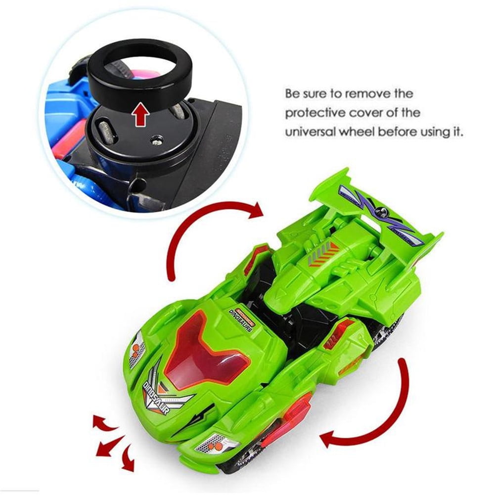 led dinosaur car