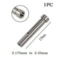 thumbnail image 1 of BTOER Collet Adapter Drill Converter 2.35 To 3 3.175 Mm For Collet Reducing Diameter For Engraving Machines Handle Accessories, 1 of 9