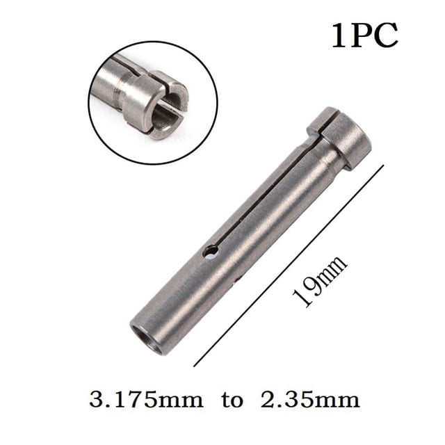BTOER Collet Adapter Drill Converter 2.35 To 3 3.175 Mm For Collet Reducing Diameter For Engraving Machines Handle Accessories