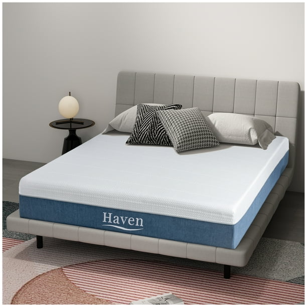 Twin XL Size, Idle Haven 12 inch Gel Memory Foam Mattress, Bed in a Box