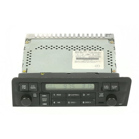 Honda Civic Part Number - Honda Civic 2001-2005 AM FM Radio 39100-S5A-A010 Face Number 1BC0 - Refurbished