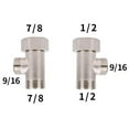 thumbnail image 4 of Strong 3 Way T shape Valves for Bathroom Sink Toilet Installation, 4 of 7