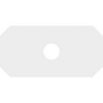 thumbnail image 4 of 38"W x 19"H x 6"ID x 13 1/4"C x 1"P Emerald Architectural Grade PVC Contemporary Ceiling Medallion, 4 of 11