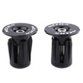 thumbnail image 1 of tapones para manubrio, 2 Piezas Tapones de manubrio de Bicicleta, manubrio de Bicicleta Tapas 22 – 24 mm, Negro Ecomeon no, 1 of 3