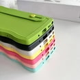 thumbnail image 6 of Compatible with Samsung Galaxy Note 20 Ultra Phone Case with Wrist Strap Kickstand Cute Solid Color Curly Wave Frame Case Women Soft Shockproof Cover (White, Samsung Galaxy Note 20 Ultra), 6 of 12