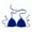 1249#Blue, variant on Clothing 2025 Push Up Bras for Women Women's Summer Solid Color Hand Crochet Swimsuit Euramerican Swimsuit Bikini Top Plus Size Lace Bras Underwire Brassiere Everyday Bras