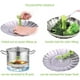 thumbnail image 3 of Panier Vapeur Inox, 9'' Cuit Vapeur Inoxydable pour Autocuiseur avec Manche Télescopique, Panier pour Cuire à la Vapeur, Fleur Marguerite Cuisson Vapeur, Accesorio flexible para vaporizador de, 3 of 5