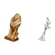 thumbnail image 5 of Figura de león, estatua de bailarina, adorno de niña de ballet, escultura de escritorio de resina, pieza de arte moderno, líneas creativas, ideal para, 5 of 8