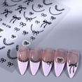 thumbnail image 3 of Calcomanías para Uñas WFBBKP 6 Hojas San Valentín 3D Lazo Corazón, 3 of 7