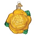 thumbnail image 2 of Old World Christmas Yellow Rose Ornament, Multi Old World Christmas Decoración Árbol Navideño, 2 of 2