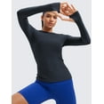 thumbnail image 3 of CRZ YOGA Womens Cloudweight Long Sleeve Workout Tops Lightweight Athletic Basic T-shirts, 3 of 4