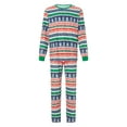 thumbnail image 2 of Fiomva Christmas Family Matching Pajama Red Holiday Pjs Sets Cotton Sleepwear, 2 of 9