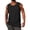 Black, variant on Men's Linen Tank Top Classic Comfy Round Neck Sleeveless Summer Top Trendy Imitation Denim Pullover Vest Breathable Casual Colid Color Top for Men S