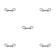 thumbnail image 1 of Naiovety Perno Gancho a presión Ganchos de doble extremo a prueba de herrumbre Clips de metal resistentes a la corrosión Cubo Perro Caballo Type2 NO2, 1 of 6