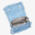 thumbnail image 6 of NANAHuang Fashion Denim Handbags for Women Y2k Shoulder Tote Purse Small Clutch Bag Mini Chain Crossbody Satchel with Tassels, 6 of 7