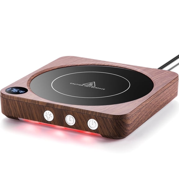 Coffee Mug Warmer, Electric Coffee Warmer for Desk with Auto Shut Off, Timer Function, Waterproof Candle Warmer Plate, coffee accessories