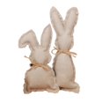 thumbnail image 1 of Easter Decor Bunny Rabbits Ornament For Outdoor Fairy Garden Handmade Furnishings Cute Party Favors Gift Patio Yard Tree, 1 of 14