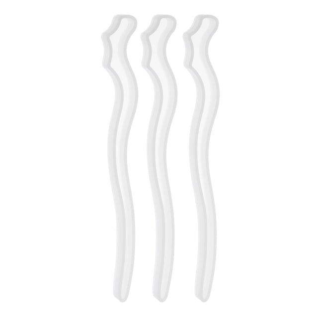 Molde de Silicona para Horquilla Unique Bargains 3uds Resina 179mmx20mm Bricolaje Cabello