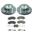 thumbnail image 3 of PowerStop Rear Z23 Evolution Sport Carbon-Fiber Ceramic Brake Pad and Drilled & Slotted Rotor Kit Fits: MERCEDES-BENZ Select Models K8431, 3 of 10