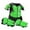 Green, variant on jiaping Generic Dirt Bike Gear Kids Motorcycle Full Body s Suit for Cycling Red