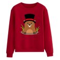 thumbnail image 1 of Gibobby Sudaderas para mujer sudadera de – Sudadera del día de la Sudadera cómoda para mujer para de la (tipo 5)(Rojo, XXL), 1 of 4