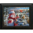 thumbnail image 1 of Artistic Reflections P536 17 x 21 Po Neige Bébé Grâce Encadrée Chrsitmas Art Print, 1 of 1