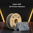 thumbnail image 6 of Creality Hyper ABS Filament 3D Printer Filament 1.75mm 350mm/s High-Speed Printing Dimensional Accuracy ± 0.05 mm 2.2lbs Compatible with Most 3D Printers, White, 6 of 13