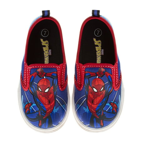 

Marvel Spider-Man Boys Canvas Sneakers. (Toddler/Little Kids)