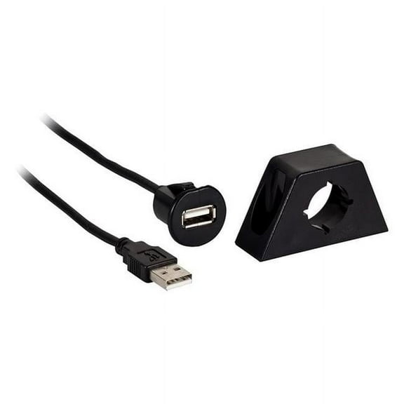 6 ft. USB Extension Cable with F&S Mount