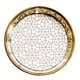 thumbnail image 4 of 3 x Ceramic Dish Moasic Pattern Delicate Kitchen Tableware Dining Dish with Golden Gloria platos de ceramica para cocina, 4 of 9