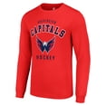 thumbnail image 2 of Men's Starter Red Washington Capitals Logo Long Sleeve T-Shirt, 2 of 3