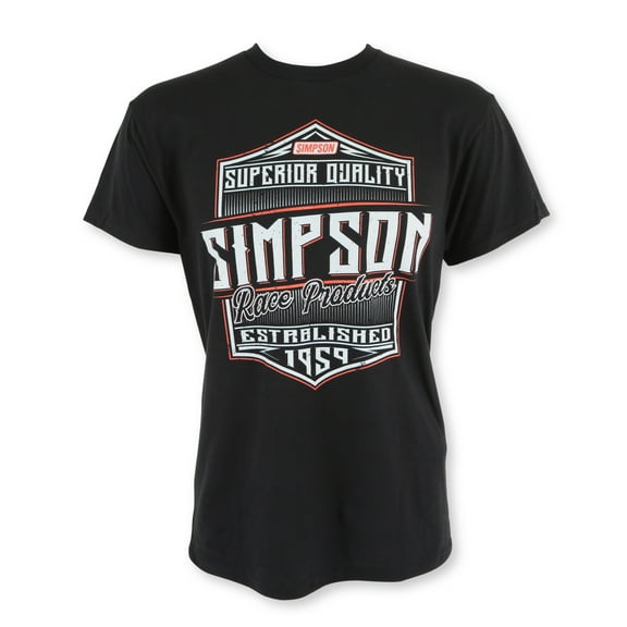 Simpson Racing 45006L Superior T-shirt - Adult Large