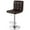 Brown, variant on Topbuy Height Adjustable Swivel Bar Stool PU Leather Bistro Pub Chair W/Backrest Black