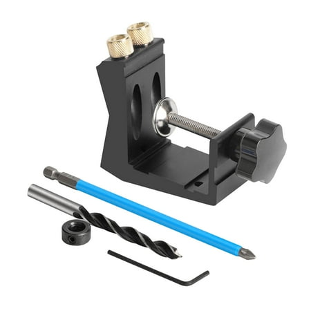 

Heavy Duty Woodworking Slant Hole Angle 15 Degree Angle DIY Hole Digging Hole Opener - black
