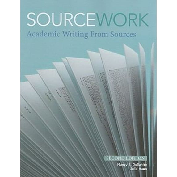 Pre-Owned Sourcework: Academic Writing from Sources (Paperback) 1111352097 9781111352097