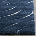 thumbnail image 3 of SAFAVIEH Florida Tabitha Geometric Shag Area Rug, Dark Blue/Cream, 2' x 3', 3 of 8