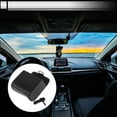 thumbnail image 3 of Unique Bargains Car Trash Can Hanging Car Air Vent Faux Leather Trash Bin 1 Pc Black, 3 of 7