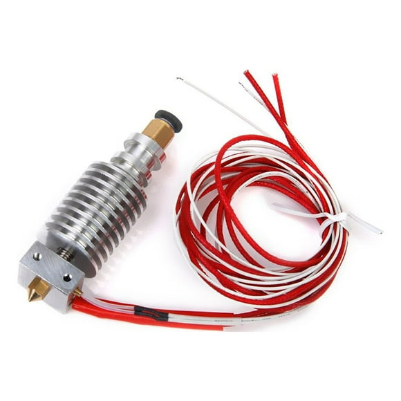 SHINYPASING 1Set 3D Printer Nozzle Nozzle Kit Metal Cylindrical For 3D Printing