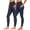 Navy#1, variant on LEBONYARD Women's High-Rise Ankle Knit Leggings,Trousers for Women Clearance,2PCS Women Workout Out Pocket Leggings Fitness Sports Running Yoga Athletic Pants Dark Gray S