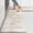 Light Brown/Multi-17.3" x 47"+17.3" x 29"--0.47 inches, variant on Anti Kitchen Mats For Floor Abstract Half Moon Rug 18"x28" Grey Standing Desk Mat Memory Foam Laundry Office Sink
