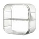thumbnail image 5 of Vitrina acrílica con puerta, estantes de caja de exhibición a prueba de polvo para figura de acción, perfume, coleccionables 13'' x 7'' x 13'' pulgadas 2 capas transparentes. Gloria Vitrina de ac, 5 of 5