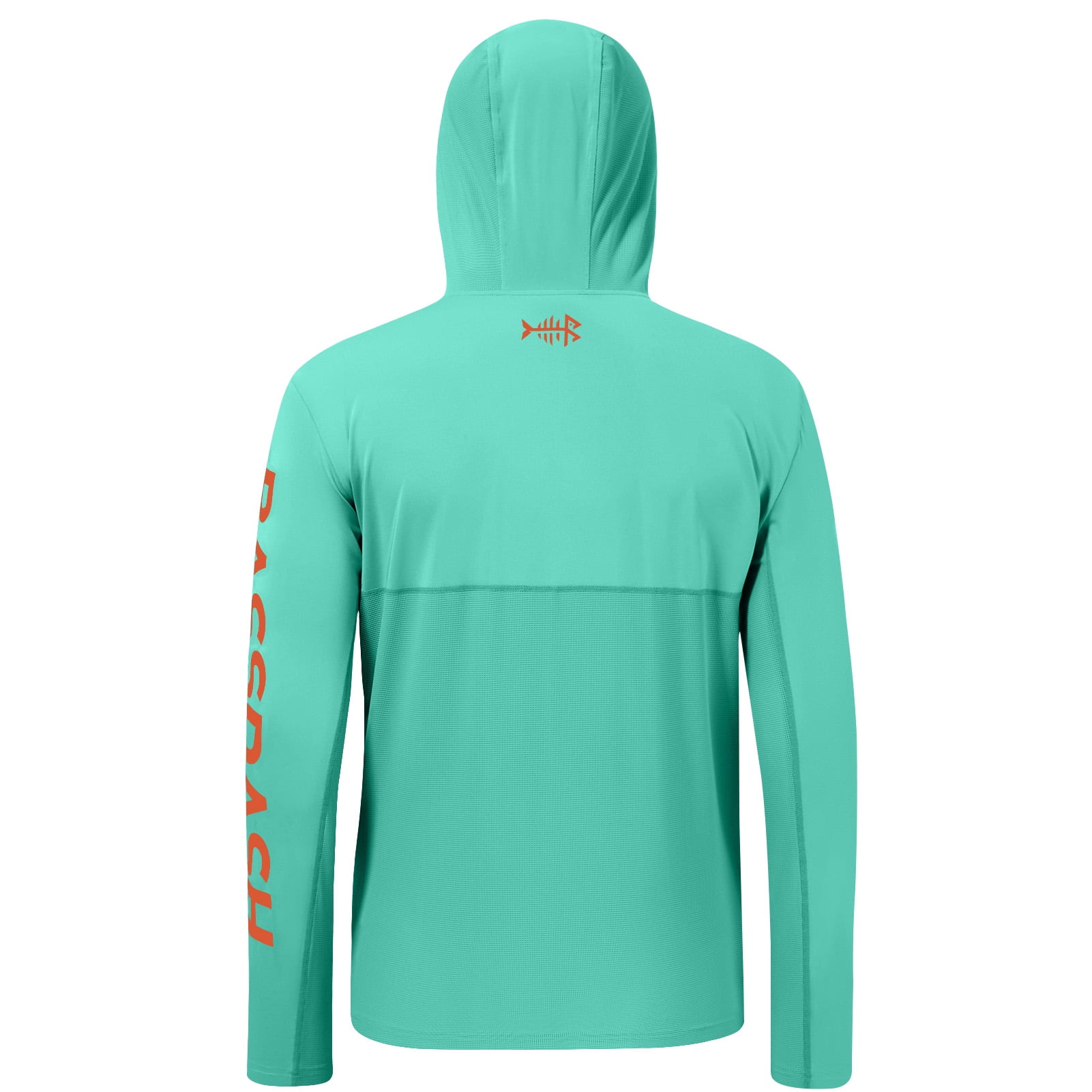 BASSDASH UPF 50+ Men’s UV Sun Protection Long Sleeve Performance Fishing Hoodie Hooded Shirts