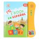 thumbnail image 1 of Electronic Sound Book Spanish Language Animal Fruit Numbers Learning Kids Educational Toy Orange, 1 of 4