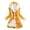 Yellow, variant on Womens Cable Knit Cardigan Sweaters Solid Color Hooded Long Sleeve Fleece Lined Toggle Button With Pockets Longline Coat