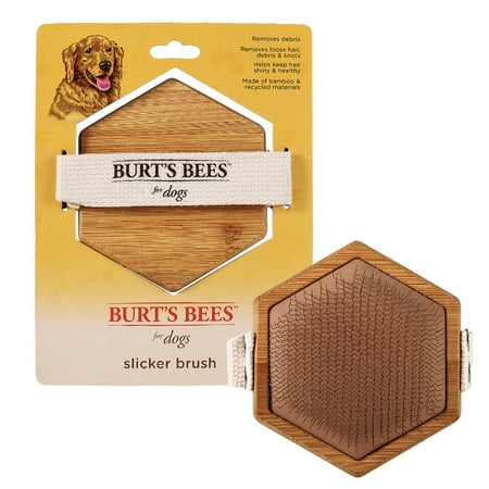 UPC: 0742797801766 | Burts Bees Palm Slicker Dog Brush  De-Shedding Pet Grooming Tools