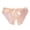 Beige, variant on Womens Low Rise Panties Crotchless Soft Underwear Thongs String Low Waisted Sexy Bikini Panties Tummy Control Briefs (Hot Pink, One Size)